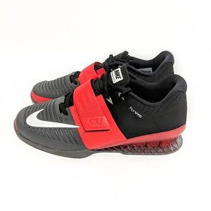 Nike Romaleos 3 Black Red Grey [852933 600]